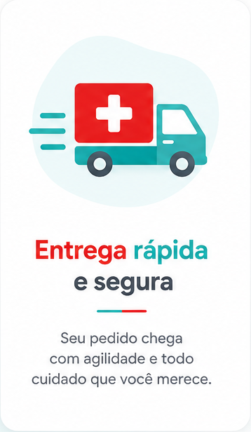 Entrega rápida e segura