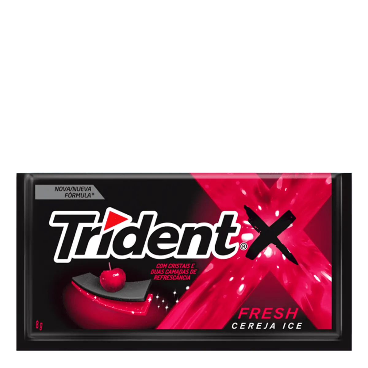 CHIC TRIDENT CEREJA ICE