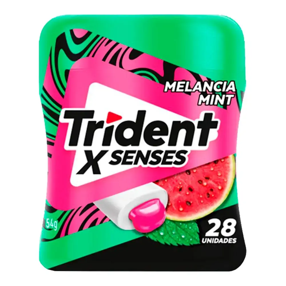 CHIC TRIDENT MELANCIA MENTA 54G